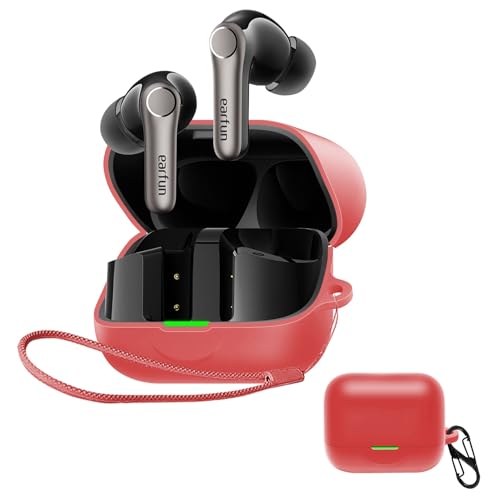 JIAYJP For EarFun Air Pro 4+P[X Jo[y ^ ~ [Jo[ Sʕی [d֗ EarFun Air Pro 4+ یP[Xibhj