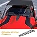 REARACE Aluminum Center Hood Vent Fit for 2015-2024 Polaris Slingshot Base/GT/GT LE/S/SL/SLR/SLR LE Vented Hood Cover Accessories