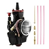 PWK Carburetor 21mm Racing carburetor Carb Universal for 50cc to 100cc 2T 4T Engine Motorcycle Scooters Dirt Bike Motocross ATV Quad Off Road (21mm)