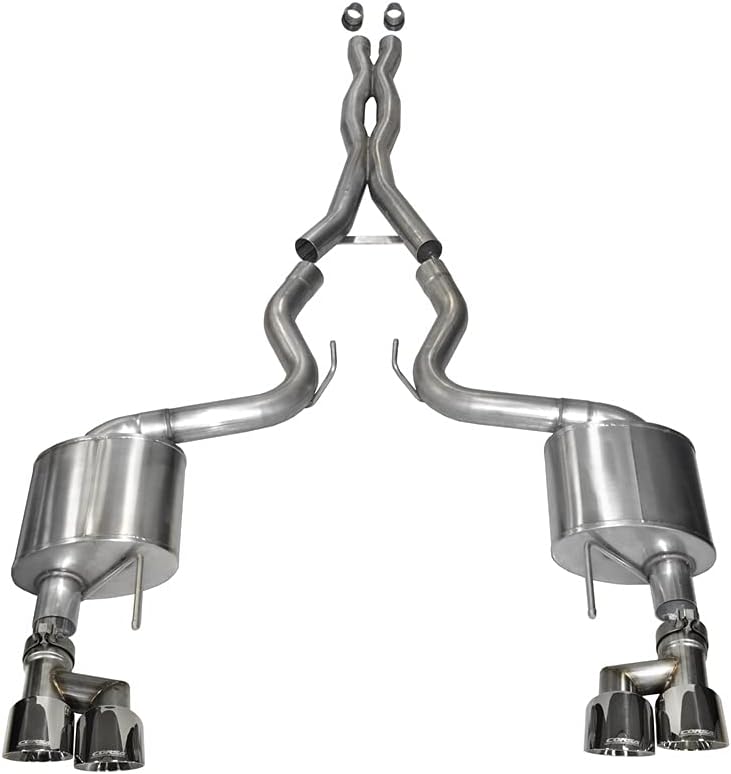 Corsa 14334 Axle Back Exhaust (Ford Mustang GT)