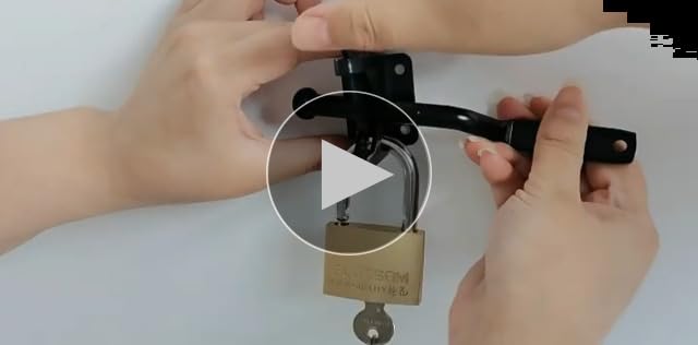 Amazon.co.jp: EdisonBrain セルフロック ゲート用 自動 重力ラッチ