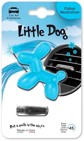 Little Joe Little Dog Neutral Aroma Car Freshener Gel Perfume for Car Fan. Long Lasting, Up to 45 Days. Irresistible and Fun Fragrance for Everyone, Neutralizing image 4