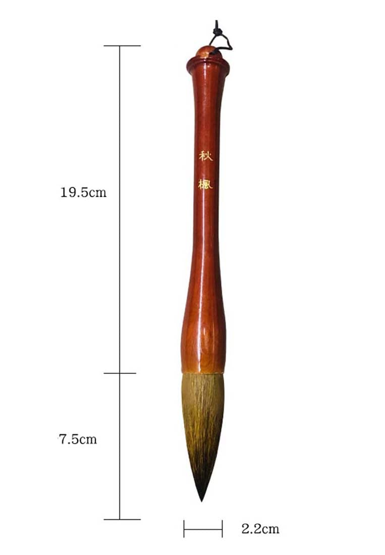 1 x Top Wolf Hair chiński pędzel do kaligrafii, profesjonalny pisak do kaligrafii Kanji, japoński pędzel do rysowania
