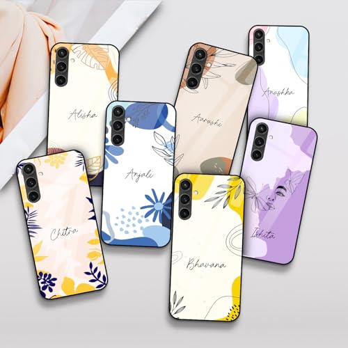 Image of COLORflow Back Cover Compatible with Samsung Galaxy S23 FE 5G|Aesthetic Name Color Customized|Shockproof TPU Bumper with Camera Protection Back Cover Compatible with Samsung Galaxy S23 FE 5G,Multi