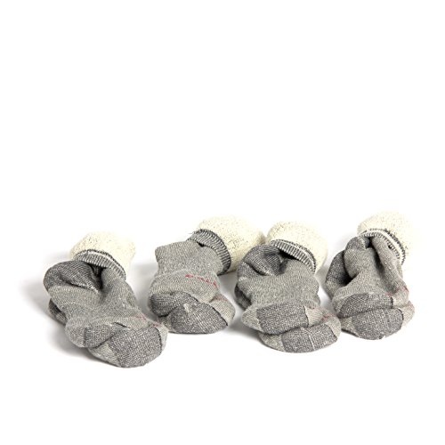 Medium Weight 86% Merino Wool Socks for Winter & Outdoor Hiking and Trekking - 4 Pairs for Men and Women2