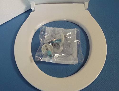 Hatria Copriwater Nido - Le Fiabe Originale con sgancio rapido per Pulizia del Sanitario - RALLENTATO termindurente Bianco