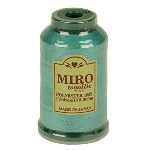 ミロ(MIRO) ウーリー ミシン糸 家庭用 110dtex 300m巻 色番号83 ポリエステル100% 熱や水に強い 日本製