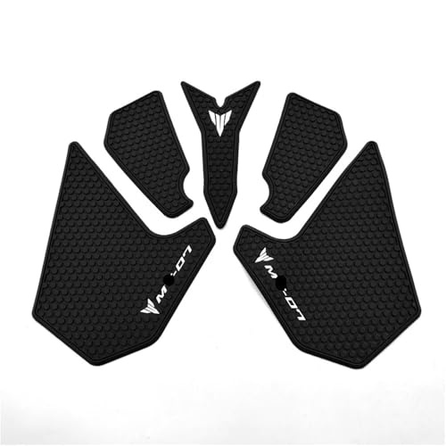 Autocollant réservoir MT07 2018-2020 grippe-genou protection caoutchouc