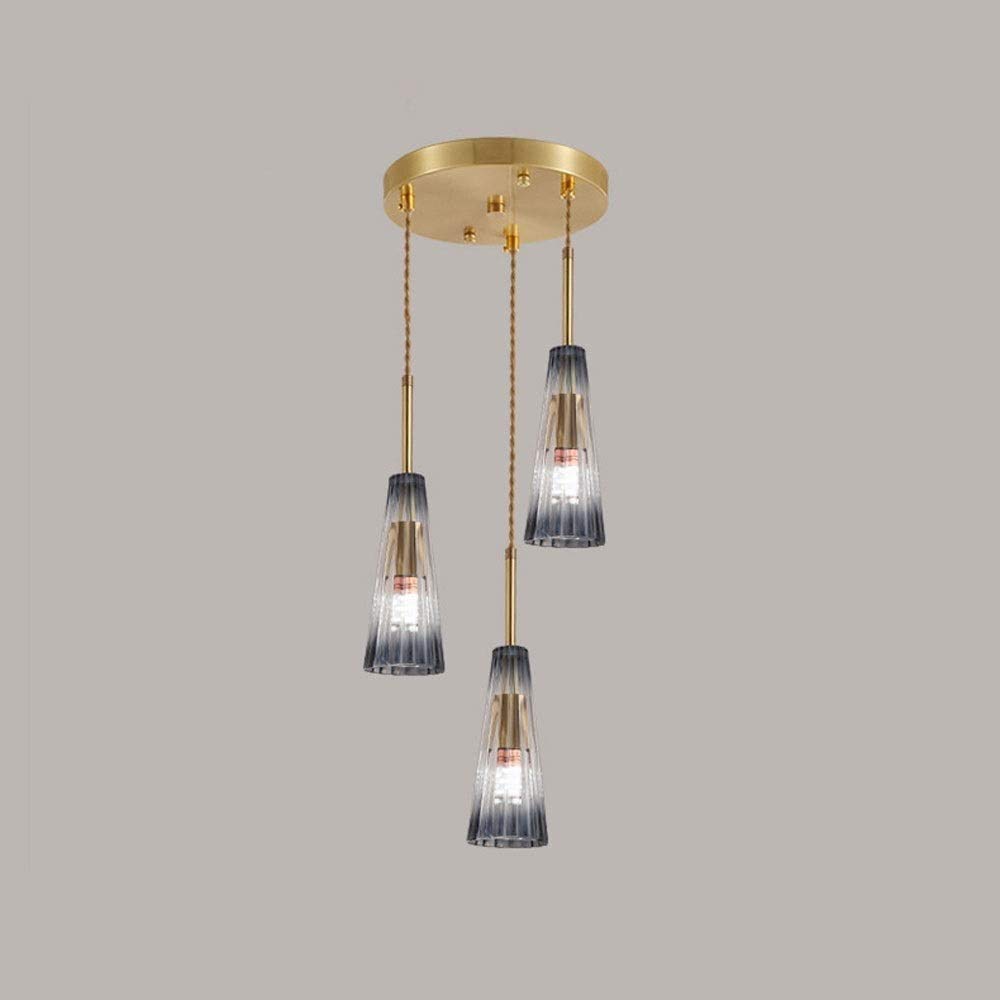 Accesorios de iluminación E27 en lámpara colgante geométrica de salón y comedor