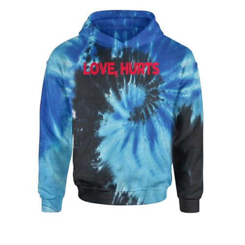 Love Hurts Youth-Sized Hoodie, Soft Fleece, Graphic Design