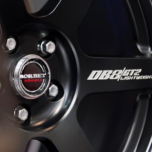 4x Borbet rims alloy rims DB8GT2 8.5x19 ET35 5x120 black matt compatible with Saab 45540 - Image 5