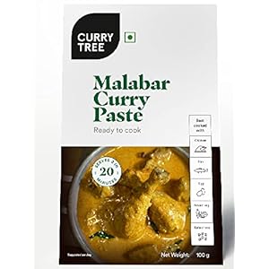 Malabar Curry Paste by Curry Tree | Cooking paste | 3-Step cook under 20 minutes | No Preservatives | No added sugar…
