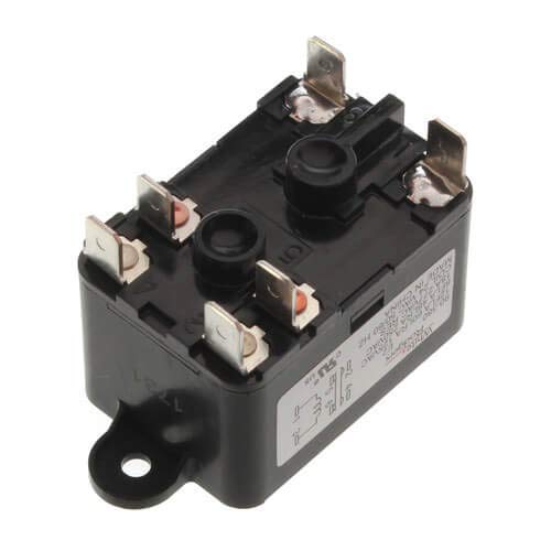White Rodgers Fan Relay, Type 184, 24 VAC Coil, 50/60 Hz, SPNO/SPNC. Coil Data: 77 Ohms DC Resistance, 125 mA
