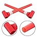 BESPORTBLE Creative Kids Whistle Toys - 50Pcs Party Blowers for Kids Fun Noisemakers Red Plastic Whistle for Parties Balloon Blowers and Card Suckers