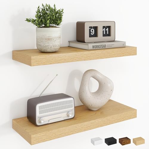 Dreamland Floating Shelves, 20Inch Rustic Wooden Wall Shelves for Bathroom|Bedroom|Kitchen,