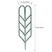 Garden Trellis for Mini Climbing Plants, Leaf Shape Potted Plant Support Vines Vegetables Vining Flowers Patio Climbing Trellises for Ivy Roses Cucumbers Clematis Pots Supports (6 Pack)