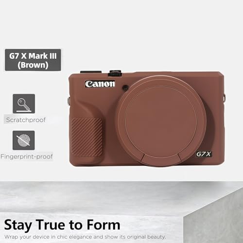 Funda de silicona para Canon Powershot G7 X Mark III miniatura 7