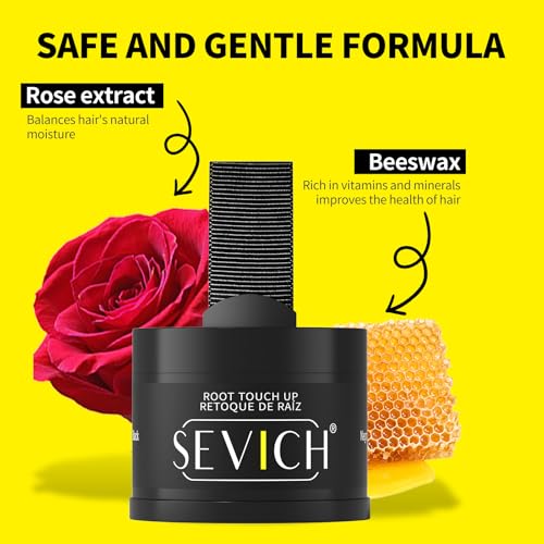 Image of Sevich Hairline Powder, Gray Root Touch Up, Sweatproof, Light Blonde