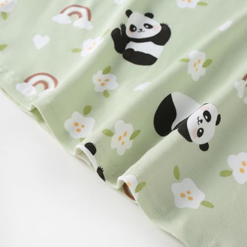 Image of Girl's Stripes Nightgowns Cotton Sleep Shirts Sleepwear Princess Nightdress