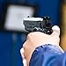 GLKTRS No-Tritium Fiber Optic Sights for Glock 17, 17L, 19, 22, 23, 24, 26, 27, 33, 34, 35, 38, 39 - Red/Green Dot Fiber Optic Sights for Glock (Red Dot)
