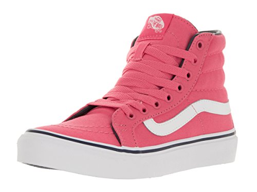Vans Womens Sk8 Hi Slim Low Top Lace Up Fashion Sneakers, Pink, Size 6.5