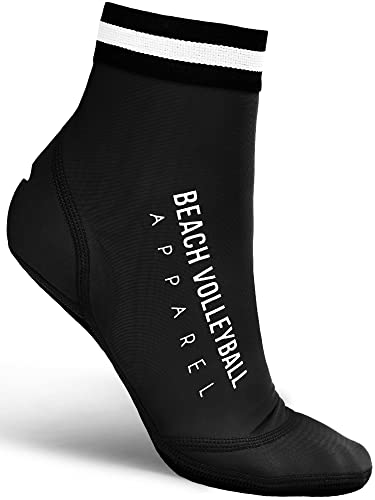 Beach Volleyball Apparel Neoprensocken - Schwarz, XL - Mit Anti Loch Garantie