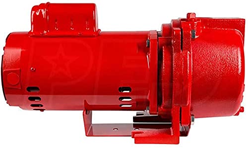Red Lion 97101501 RL-SPRK150 44 PSI Cast Iron Self-Priming Lawn Sprinkler Pump for Residential and Commercial Sprinkling Systems
