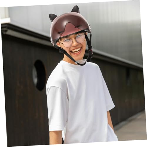Casque à oreilles de chat universel et léger avec visière protectrice Yardwe - 4
