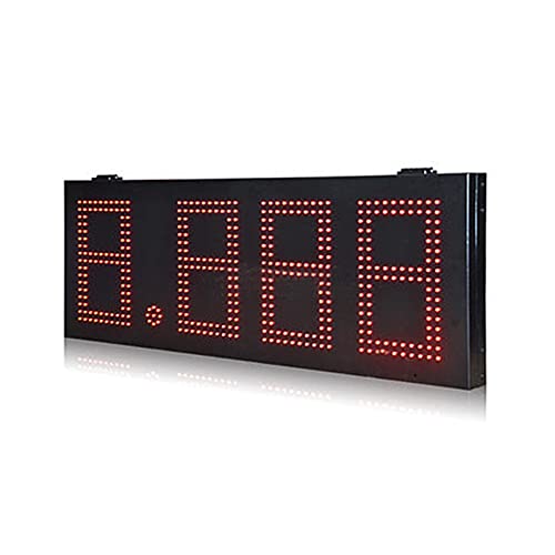 Cronómetro digital de alta luminosidad para exteriores, resistente al agua, con carcasa de hierro y PCB, formato 8.888, ideal para eventos deportivos, maratones y escalada miniatura 4