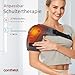 comfheat Tragbare beheizte Schulterstütze mit Vibrationsmassage für eingefrorene Schulter Rotatorenmanschette Schmerzlinderung, wiederaufladbares Schulter-Heizkissen, für Männer und Frauen
