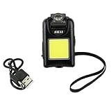 SK11(エスケー11) 充電式LEDミニライト メインライト1000lm(3段階調光)/トップライト60lm スタンド・マグネット付クリップ USB-タイプC充電 SLW-1000MN