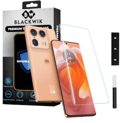 Image of Blackwik UV Curved Tempered Glass for Moto Edge 50 Ultra | 1-Pack