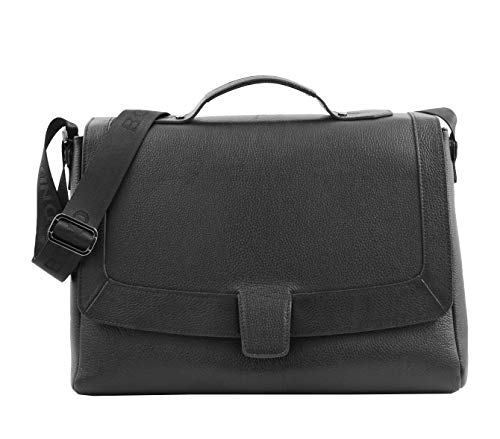 Sac cuir porte-documents homme véritable noir Hol1124 grand sac de travail