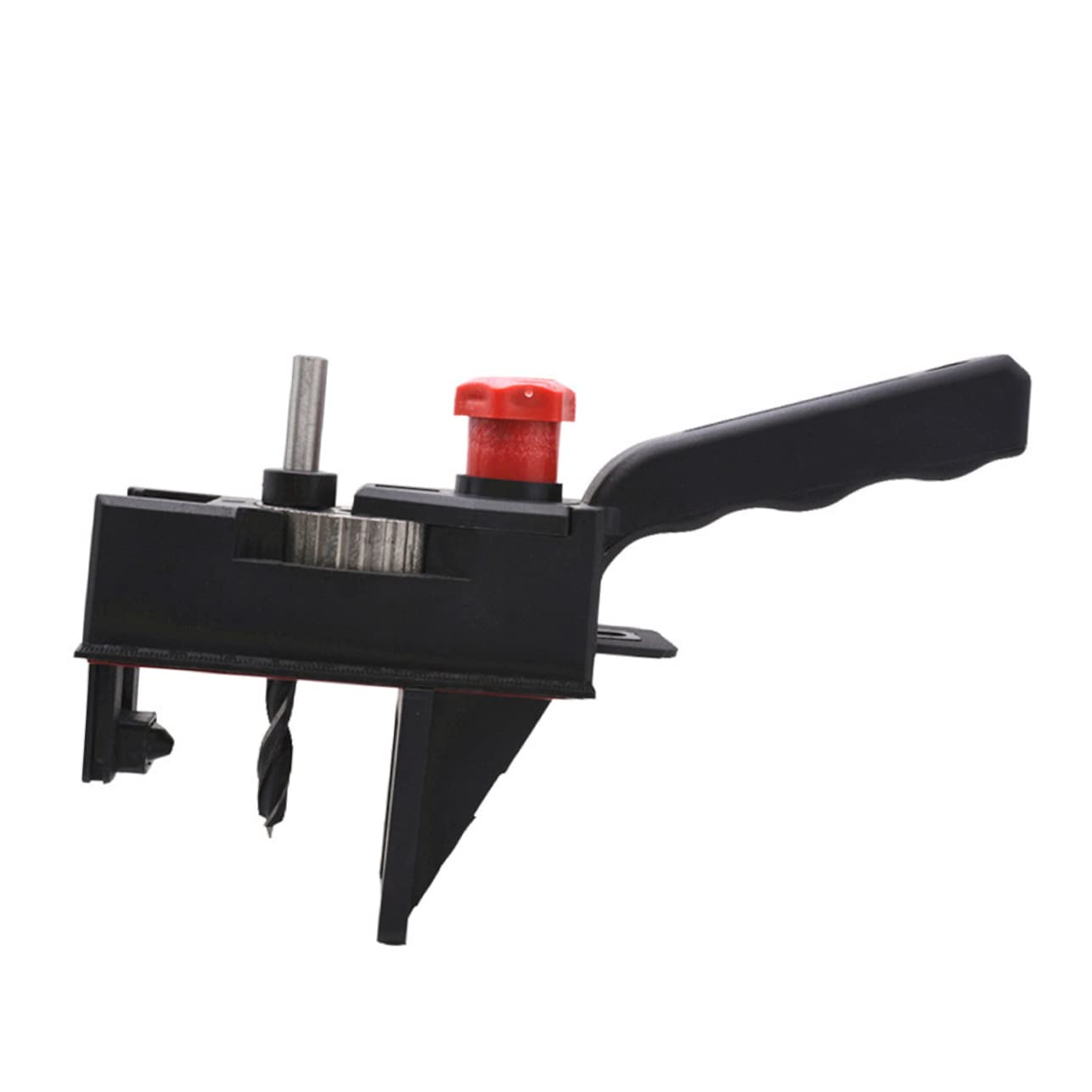 38Pcs Black Woodworking Hole Locator Durable Furniture Punch Tool for Accurate Drilling Joint Making High Strength Easy to Use for DIY Wood Projects