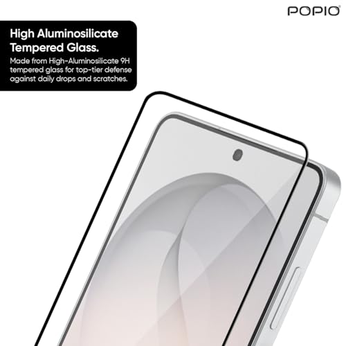 Image of POPIO Military-Grade Gorilla Tempered Glass Compatible For Samsung Galaxy S26 Ultra | 9H Hardness, Edge-to-Edge, Bubble-Free.