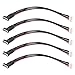 5Pcs ShareGoo 20CM JST-XH Balance Plug Charging Extension Wire Cable 22AWG for RC Car FPV Boat LiPo Battery Balance Charging (5Pin for 4S)