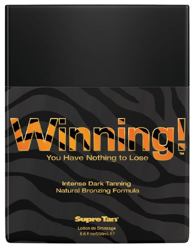 Supre Tan Winning! Intense Dark Tanning Natural Bronzing Formula 250ml
