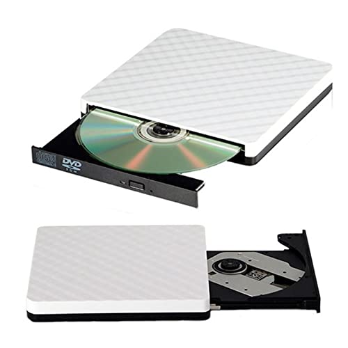 Lectora DVD USB 3.0 portátil color blanco miniatura 2