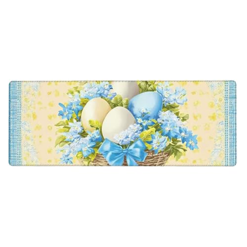 Grand tapis de souris bureau et maison 80x30 cm avec base caoutchouc