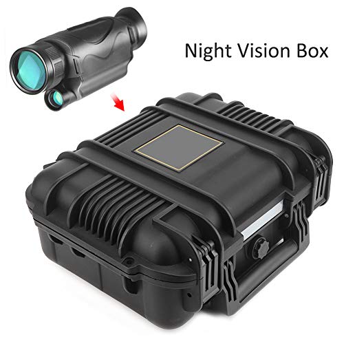 Outdoor Telescope Protection Case With Anti-Vibration Design, Night Capability, And Compression Resistance - Durable Black Plastic Case #TOP4
