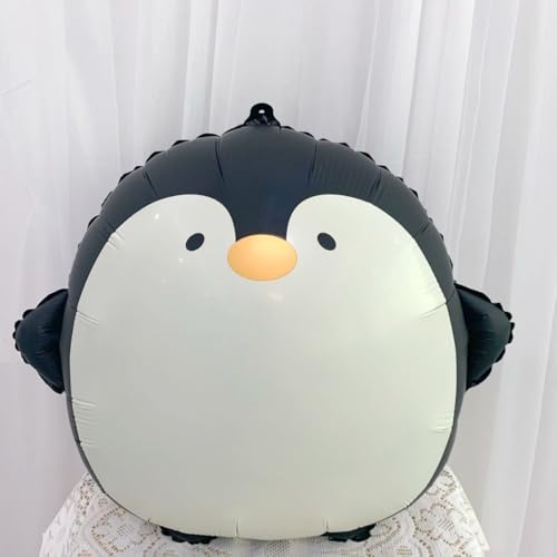 Image of Penguin Balloons Penguin Foil Birthday Balloons Animal Theme Balloon 2pcs | Animal Balloon Children Birthday Party Decoration Baby Shower Supplies 2pcs