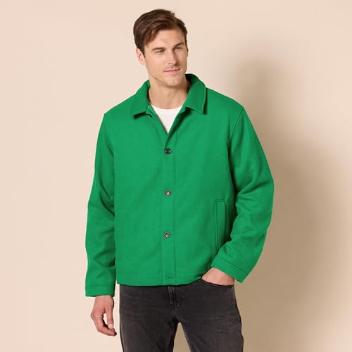 Image of Amazon Essentials Men's Wool Blend Bomber Jacket (Available in Big & Tall)