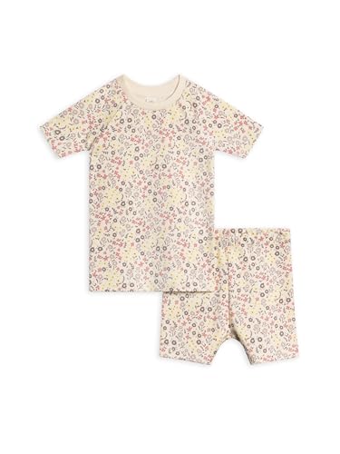 Colored Organics - Short Sleeve Organic Baby & Toddler Pajamas - 2-Piece Pj Set