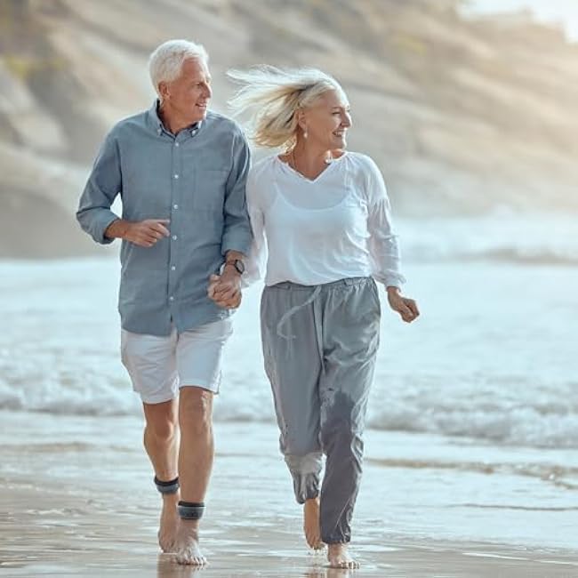 Sportneer Ankle Weights 0.5/1/2/3/5 LBS 1 Pair Wrist Leg Arm Weights for Women Men Kids Child with Adjustable Straps, Strength Weighted for Jogging Running Walking Fitness Gym Workout