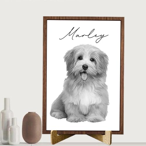 My4Gifts 2024 CANVAS MOTHERS DAY Personalized Dog Painting From Photo thumb #1