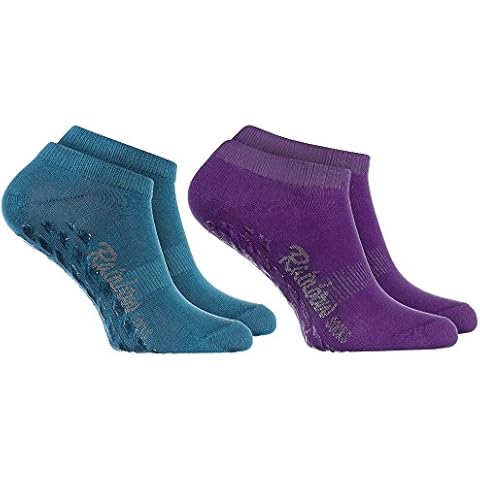 Rainbow Socks - Calcetines Cortos Antideslizantes, 2 pares Cover