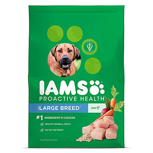 IAMS Proactive Health Large Breed Dry Dog Food, Adult Dry Dog Food for Large Breeds, Chicken, 30 lb. Bag