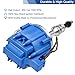 AiYiGu HEI Ignition Distributor with 65K Coil 7500 RPM Compatible with Small Block Ford SBF 5.8 L 351W Windsor 8 Cylinder One Wire Installation, Blue Cap