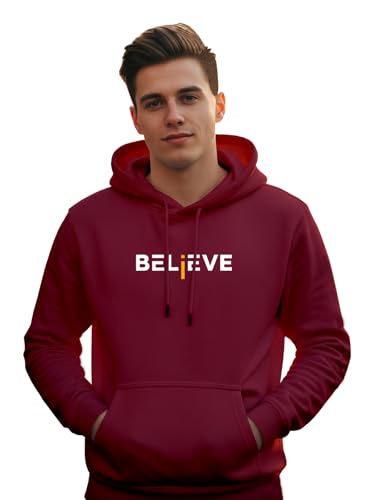 Image of XENOVAURBAN Hoodie for Men /Women | Unisex fit Cotton Fleece Hooded Sweatshirt - BEL1