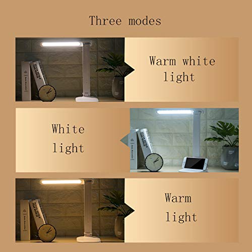 Klappbare LED-Schreibtischlampe, Schüler lesen wiederaufladbare USB-Schreibtischlampe – Bild 5